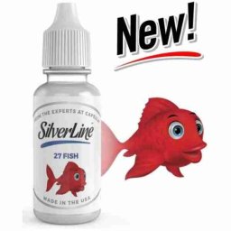 Capella 27 Fish (Red Licorice/Jelly Raspberry) Silverline Series 10ml Concentrated Flavor for Eliquid Self Mixing