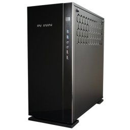 In-Win 305 Black Mid Tower Chassis with aluminium finish