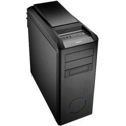 Lian-Li pc-B25S Black, blue ring midi tower