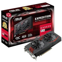 ASUS Expedition Radeon RX 570 OC Edition 4GB DDR5 256bit 4 channel Graphics Card with XDMA CrossFire