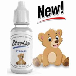 Capella 27 Bears Silverline Series 10ml Concentrated Flavor for Eliquid Self Mixing