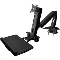Aavara WS210 WorkStation Freestyle for 1x lcd + 1x keyboard/mouse tray