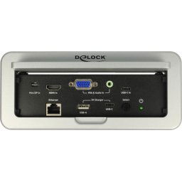 Delock Multi-AV to HDMI convertor 4K 60Hz - Table Mount
