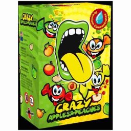 Big Mouth Crazy Apples and Peaches 10ml One Shot Concentrated Flavour Makes 100ml Eliquid