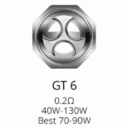 Vaporesso GT6 Core Single Replacement Coil Head Single Coil