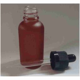 30ML Red Glass Frosted Per Bottle Childproof Cap and Straight Pipette