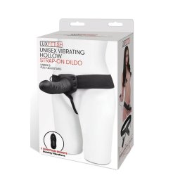 Lux Fetish Unisex Vibrating Hollow Strap-On