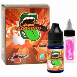 Big Mouth Caramel Macchiato 10ml One Shot Concentrated Flavour Makes 100ml Eliquid