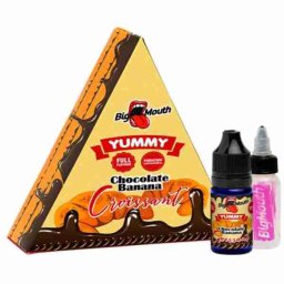 Big Mouth Chocolate Banana Croissant 10ml One Shot Concentrated Flavour Makes 100ml Eliquid