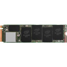Intel 660P series 2Tb/2048Gb nGff (M.2) 3D2 QLC SSD with NVMe PCIe (Gen3.0) x4 mode type 2280 - 22x80x2.38mm
