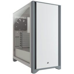 Corsair Carbide series 4000D all White ATX Chassis with Tempered glass side panel