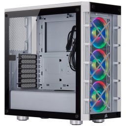 Corsair Crystal series 465X RGB White ATX Chassis
