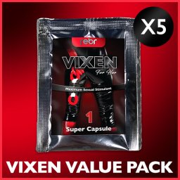 5 x MSS VIXEN XXXTACY Female 1 Super Capsule Value pack