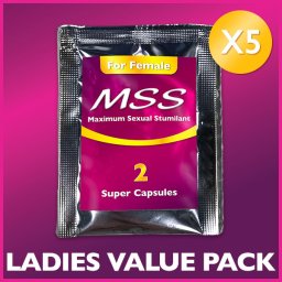 5x MSS Female 2 Super Capsules Value pack