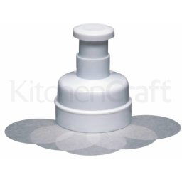 Kitchen Craft Burger Maker Large With 100 Wax Discs