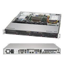 SuperMicro 813MFTQC-350CB2 Server Rackmount Chassis - 1U, No motherboard