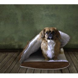 Sleeping Bag with Vegan Suede