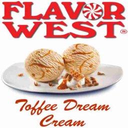 Flavor West Toffee Dream Cream 10ml Concentrated Flavor for DIY Self Mixing