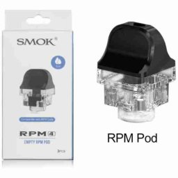 RPM 4 Replacement Pod RPM Pod No Coil Single Pod