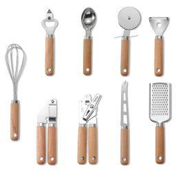 CheffyThings Kitchen Accessories 9 Piece Set