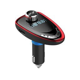 Smugg A27 Bluetooth FM Transmitter Car Kit Red