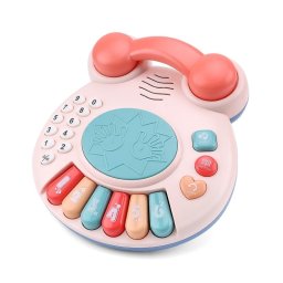 Time2Play Frog Piano and Drum Phone Orange and Green