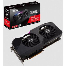 Asus Dual Radeon RX 6700 XT 12GB GDDR6 192-bit Graphics Card
