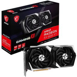 MSI Radeon RX 6650 XT Gaming X 8GB GDDR6 PCI-e 4.0 x16 Graphics card, DP, HDMI