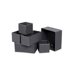 Songmics Foldable Drawer Organiser Boxes, Set of 6