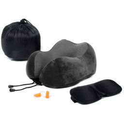 GreenLeaf Memory Foam Travel Pillow