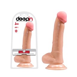 Deep In 8 inch PVC Dong with Suction Cup