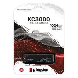 Kingston KC3000 series 1TB M.2 NVMe Solid State Drive