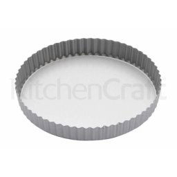 Kitchen Craft Non-Stick Round Flan/Quiche Tin - 24.5cm