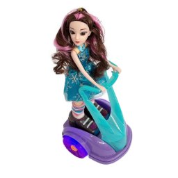 Time2Play Fashion Doll on Scooter with Music and Lights