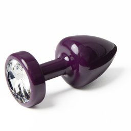 Diogol - Anni Butt Plug Round Purple 30 mm