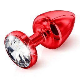 Diogol - Anni Butt Plug Round Red 35 mm