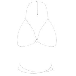 Bijoux Indiscrets - Magnifique Bra Chain Silver