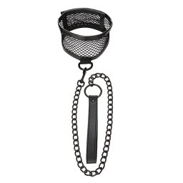 Sportsheets - Sex & Mischief Fishnet Collar and Leash