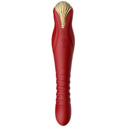 Zalo - King Vibrating Thruster Wine Red
