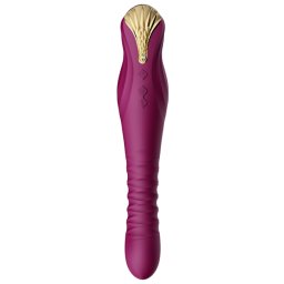 Zalo - King Vibrating Thruster Velvet Purple