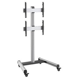 Lumi LVS02-246FW Dual Stacking Screens TV Cart For most 40"-65" Displays