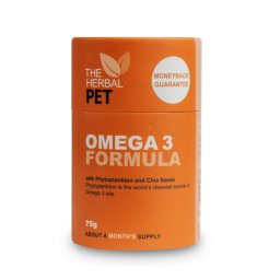 The Herbal Pet Omega 3 Formula for Dogs and Cats (75g)