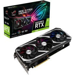 Asus ROG Strix Geforce RTX 3050 OC Edition 8GB GDDR6 PCI-e 4.0 x16 Graphics card, DP, hdmi