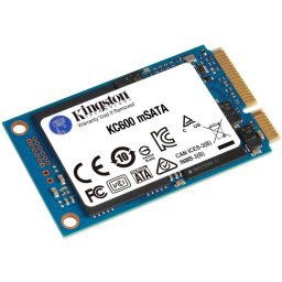 Kingston KC600 512Gb mSATA SATA3(6Gb/s) 3D TLC Solid State Drive