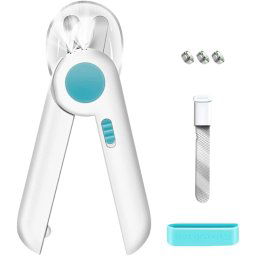 FurryFriends Professional Pet Nail Clipper with LED Light