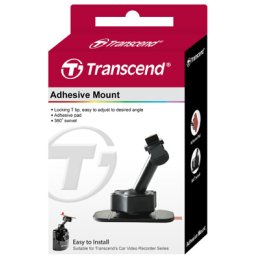 Transcend DrivePro Adhesive Mount - Black