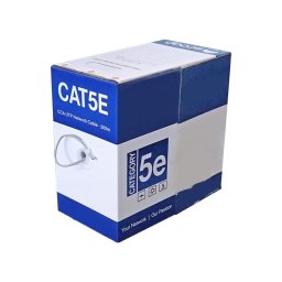305m Box Cat5e CCA Grey UTP Cable