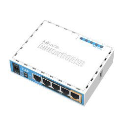 MikroTik hAP 2.4GHz 1.5dBi 5 Port Ethernet WiFi Router | RB951Ui-2nD