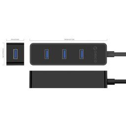 Orico 4 Port USB 3.0 HUB Black