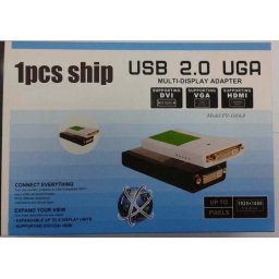 USB to DVI HDMI VGA Multi-Display Adapter